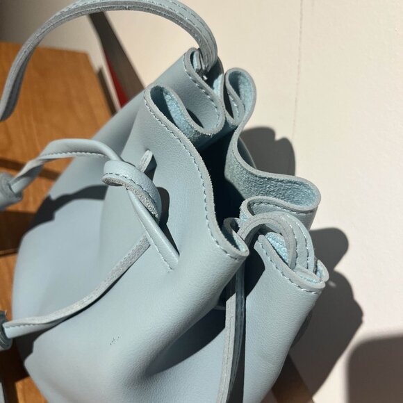 GREAT CONDITION~ Baby Blue Miniso Crossbody Bag - Picture 2 of 5
